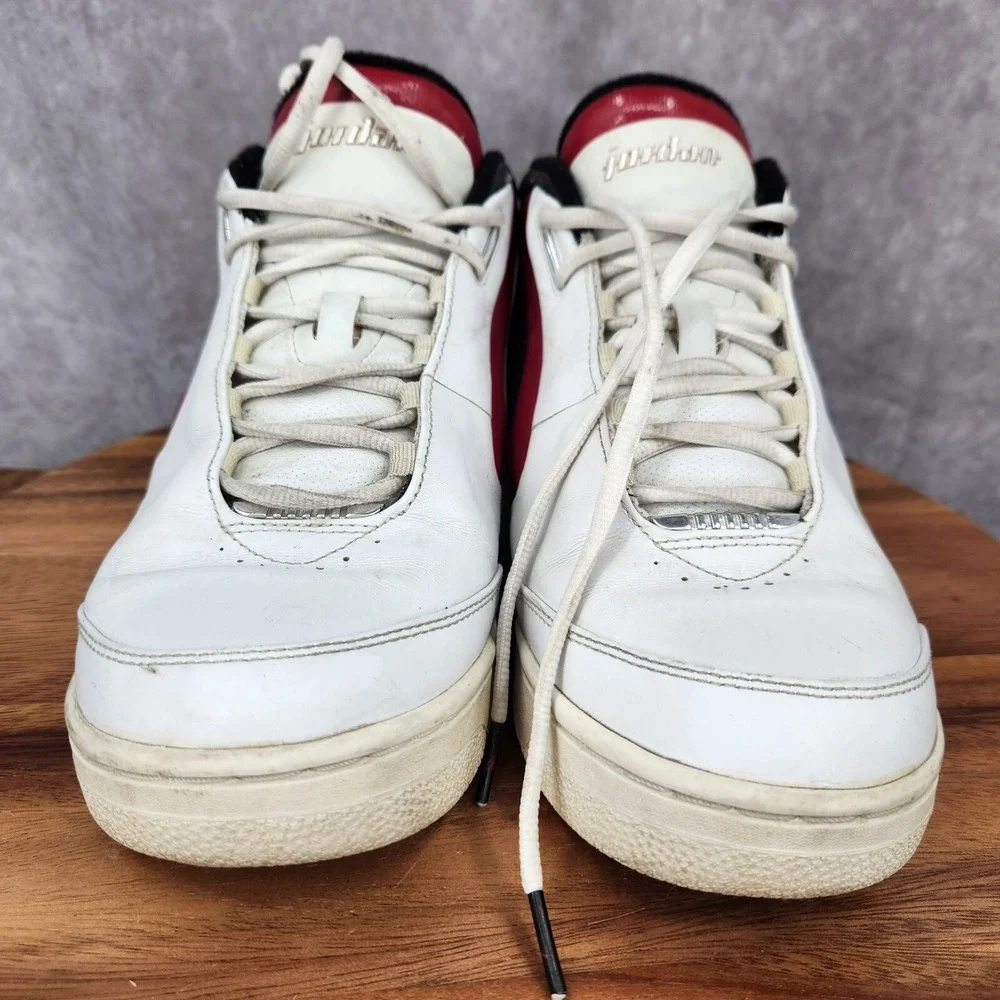 Jordan‎ Big Fund Sneakers Mens 10.5 White Red Black Gold Sneakers 2004 Vintage